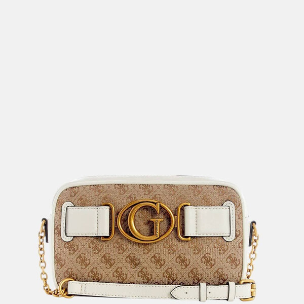 Hnědá kabelka Guess Aviana Camera Crossbody 56108 60524735