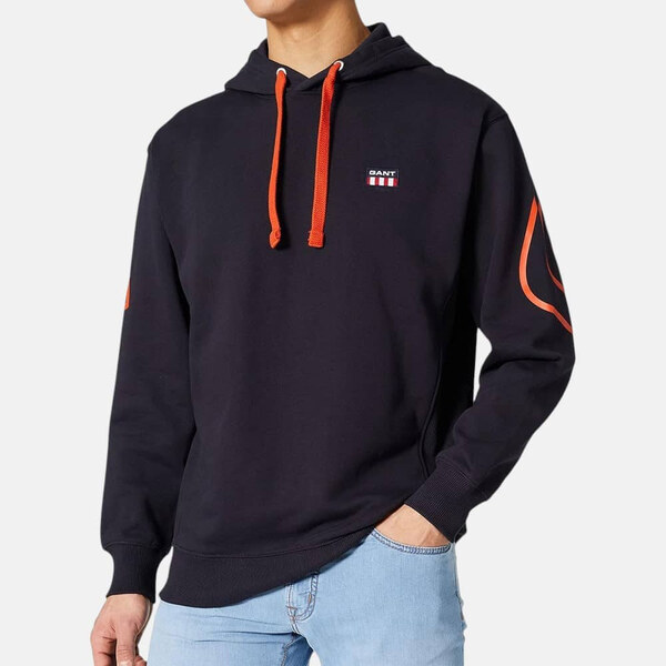 Pánská mikina Gant Retro Logo - Relaxed střih 46928 44747684