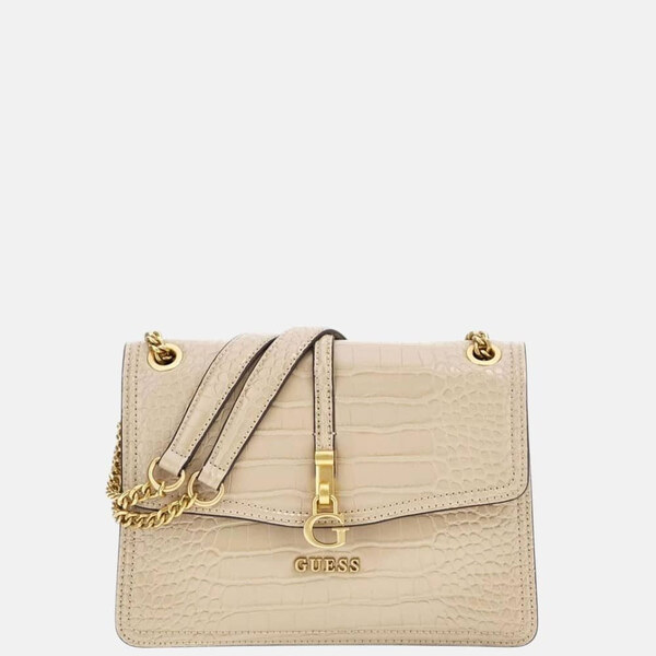 Krémová kabelka Guess James 56109 60531333