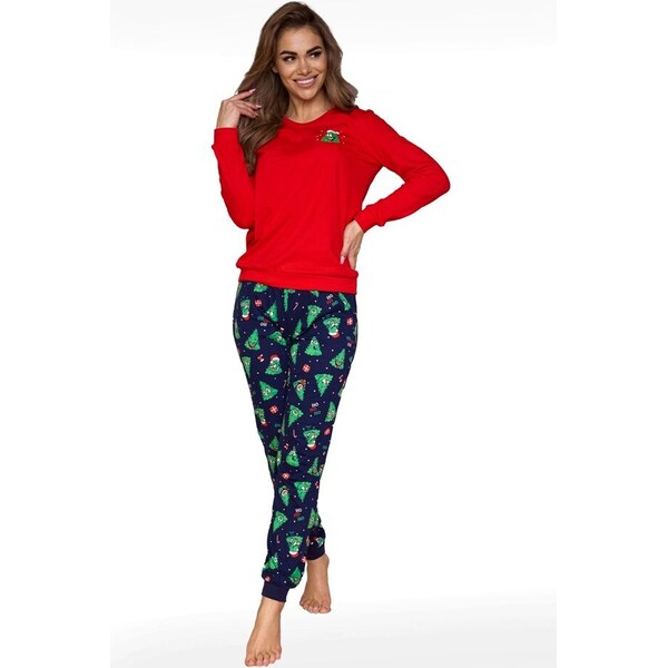 Cornette Dámske Vianočné pyžamo Christmas-Tree 60536937