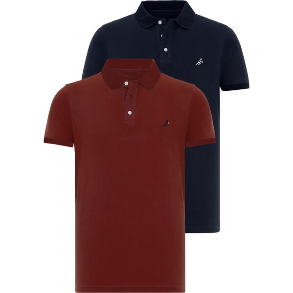 Moxx Paris Tričko námornícka modrá / zmiešané farby / vínovo červená 61589589