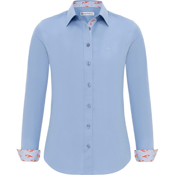 Dandalo Blúzka Welmer svetlomodrá / oranžová 63150421