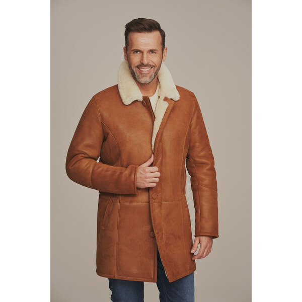 KONOPKA Pánsky zimný kabát - Pánsky kožuch 29232763