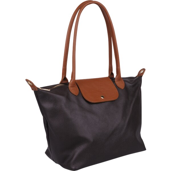 Cafe kožená talianska kabelka Ludovica Cafe NovaKabelka.sk 60566179