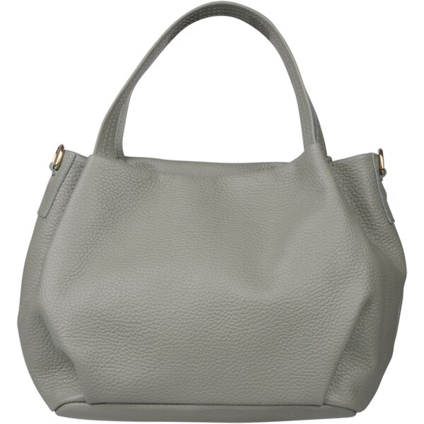 Zelená kožená talianska crossbody kabelka Tea Khaki NovaKabelka.sk 60566183