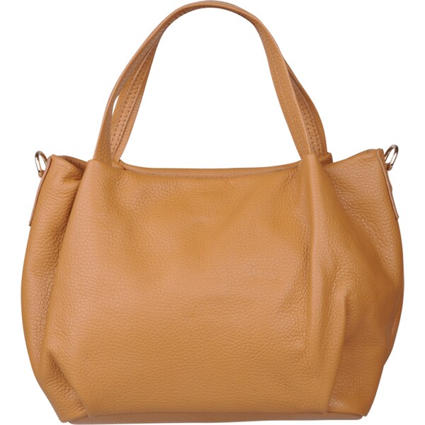 Camel kožená talianska crossbody kabelka Tea Camel NovaKabelka.sk 60566182