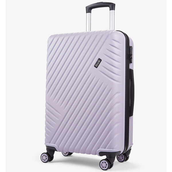 cestovný kufr ROCK Santiago M ABS - fialová 62195428