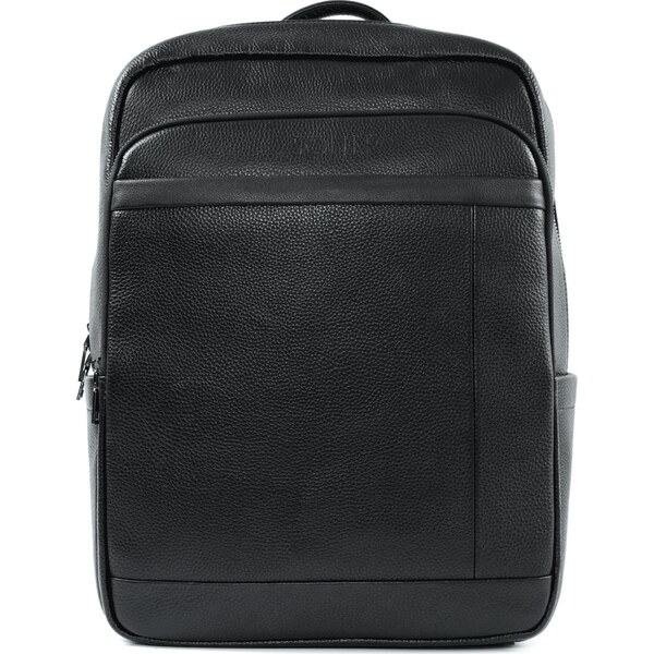 SOLIER Elegantný čierny kožený batoh SOREN Plecak SV20 SOREN 24146 60578536