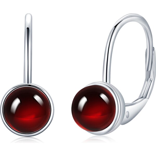 Olivie Strieborné náušnice KÚZELNÝ KAMEŇ 9222 60821561