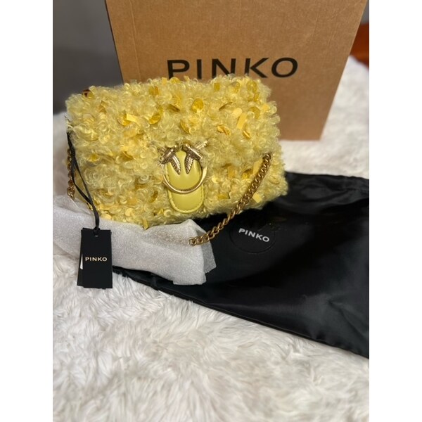 Dámska Kabelka PINKO - Love Baby Puff Curls crossbody, večerná, 60113386