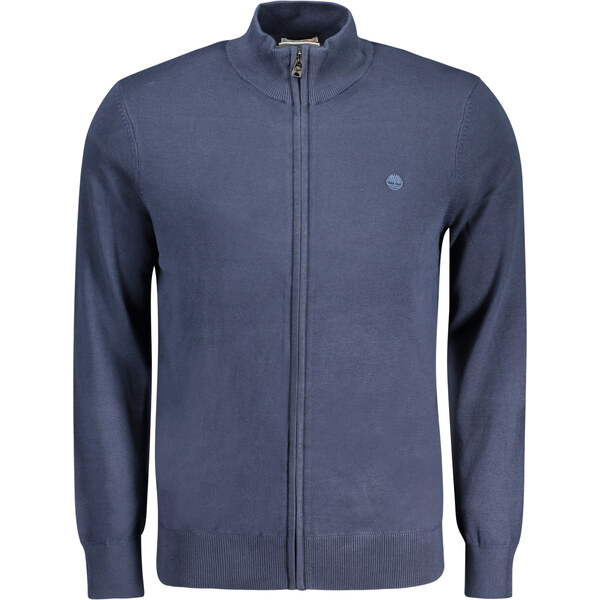 Pánsky modrý sveter Timberland na zips 64711143