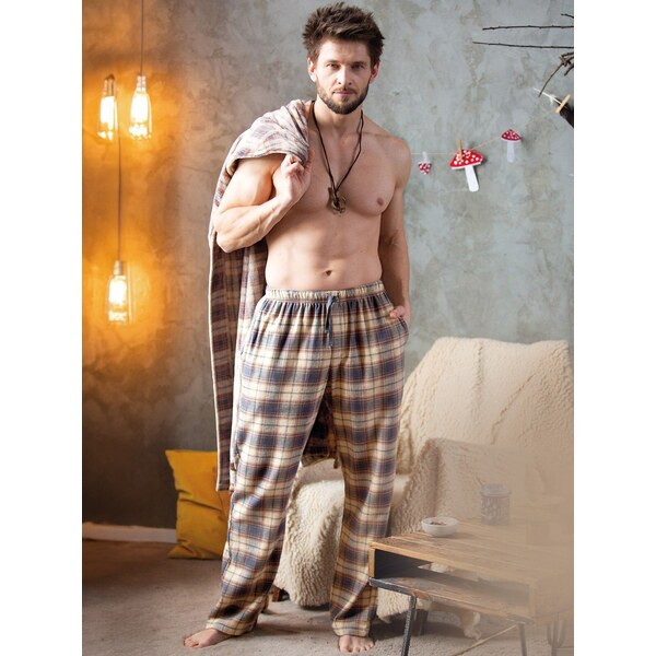 Pánske pyžamové nohavice Key MHT 402 57924599