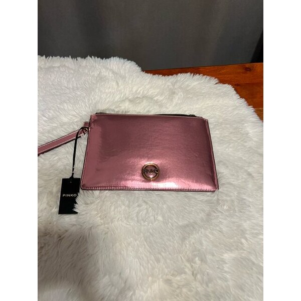 Dámska Kabelka PINKO ORTENSIA FLAT listová, do ruky, večerná, 60113438