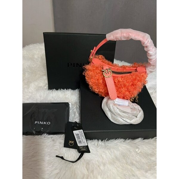 Dámska Kabelka PINKO Half Moon Micro večerná spoločenská crossbody 60113385