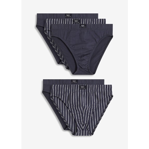 bonprix Slipy (5ks v balení), farba modrá 60614499