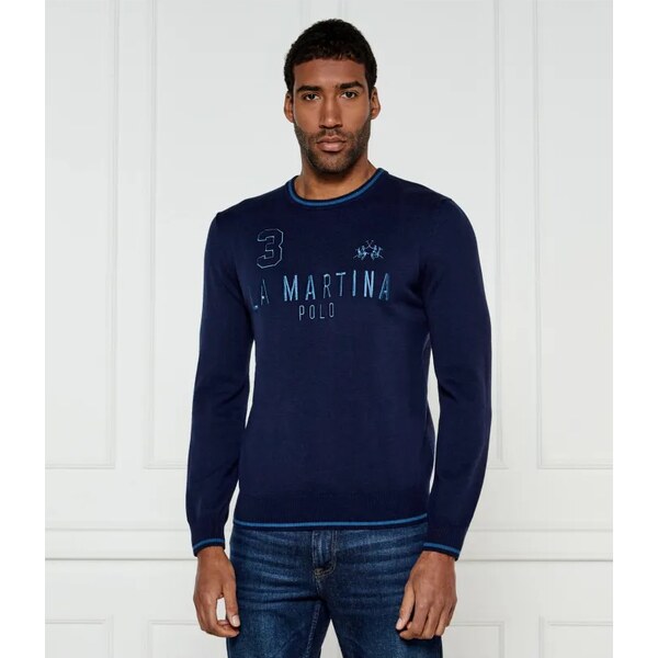 La Martina Vlnený sveter | Regular Fit 60613910