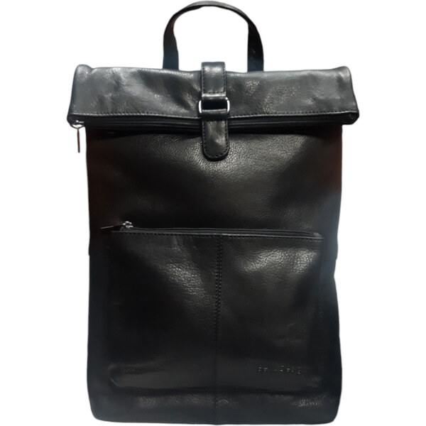 Pánsky kožený batoh čierny - SendiDesign Vulefo čierna 60619252