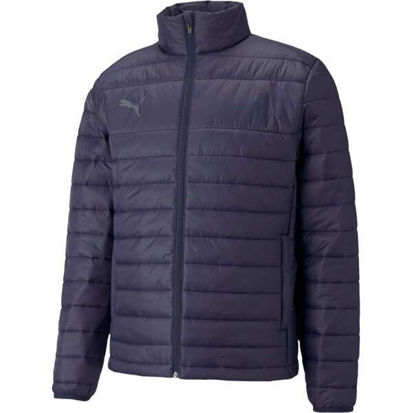 PUMA Športová bunda Team Liga tmavomodrá / sivá 65619308