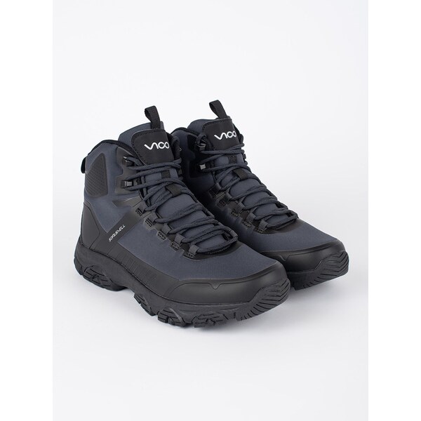 VICO Mens navy blue winter boots with ties 60632878