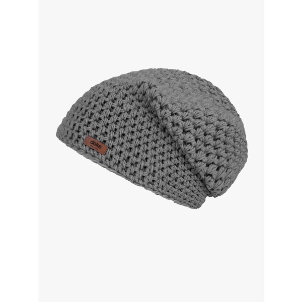 DOKE Merino háčkovaná čiapka Medium grey L 60634074