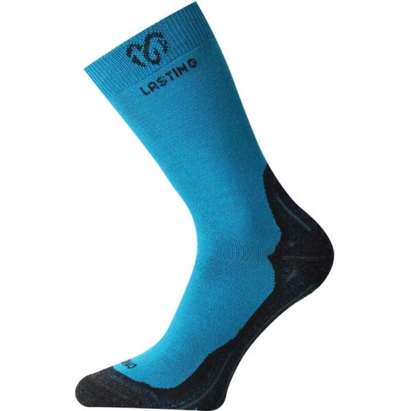 WHI merino trekingové ponožky Lasting tyrkysová L 1 pár 1 kus 1 pár 60637879