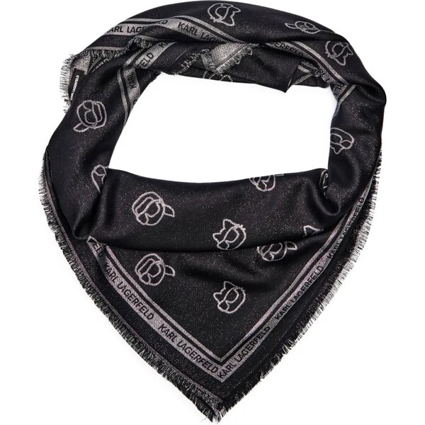 Karl Lagerfeld Šatka k/ikonik 2.0 | s prímesou hodvábu 62337812