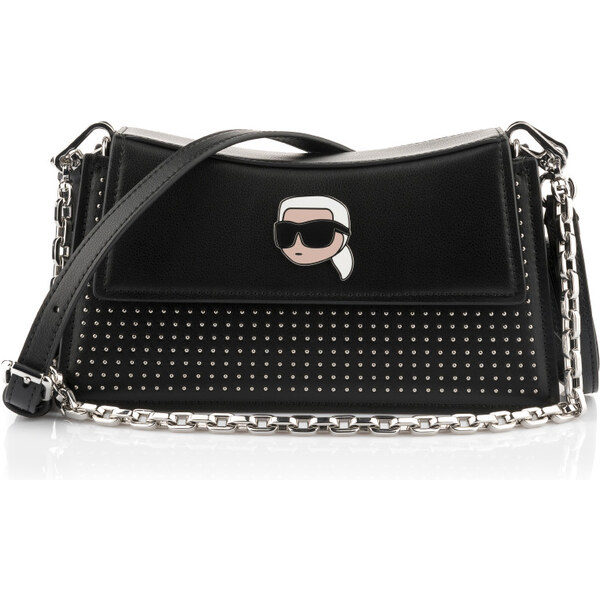 KABELKA KARL LAGERFELD K/IKONIK 2.0 LEATHER SHB STUDS 60646342