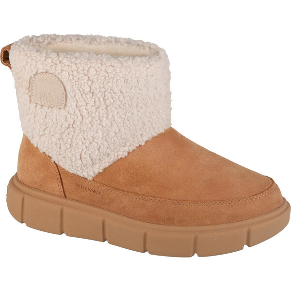BASIC Smotanovo-hnedé dámske snehule Sorel Explorer III Slip-on Cozy 65151046