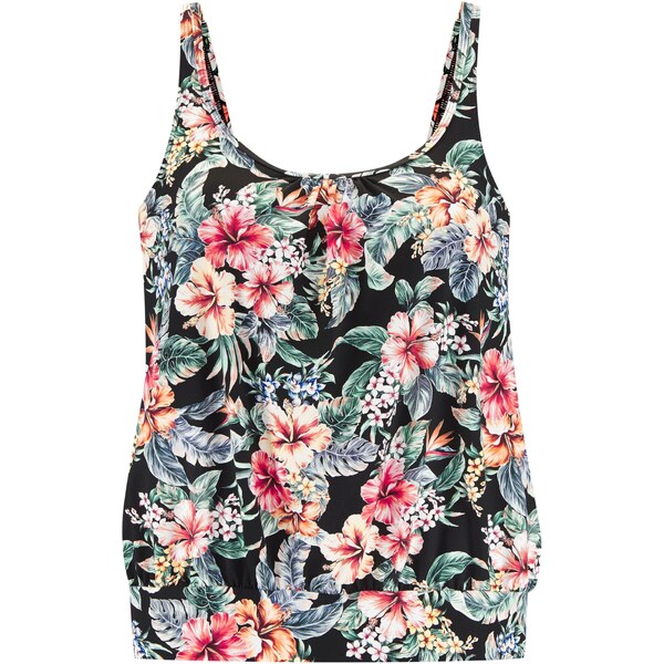 LASCANA Tankiny zelená / krvavo červená / čierna / biela 60917173