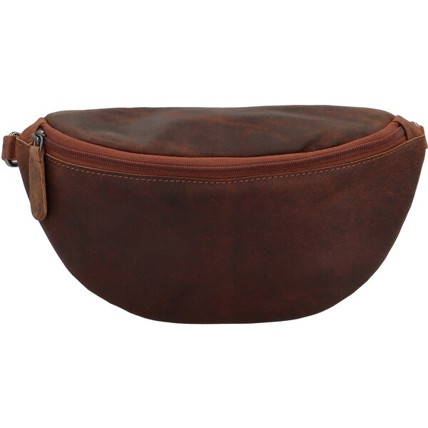 Dámska kožená ľadvinka hnedá - GreenWood Valéria hnedá 60772055