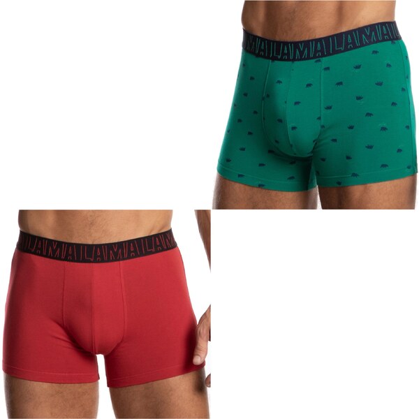 LAMA Pánske boxerky 2 pack 1056SZG 60665468