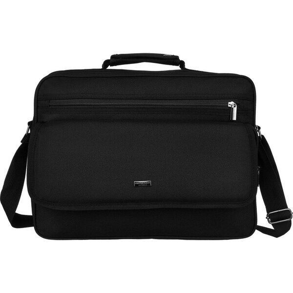 Peterson Čierna veľká business taška pre pánov PTN 6528 54926244