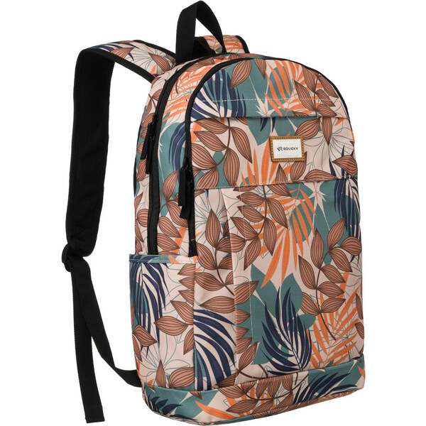 Rovicky béžovo-hnedý dámsky vzorovaný batoh R-PST 05 56217641