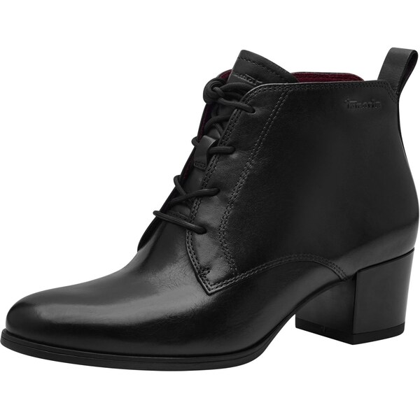 Tamaris Šnurovacie členkové čižmy čierna 60867802