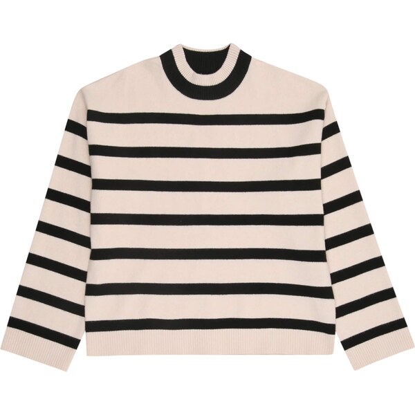 ONLY GIRLS Sveter KOGAMA béžová / čierna 60869685