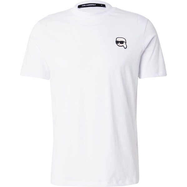 Karl Lagerfeld Tričko nebielená / čierna / biela 60870909