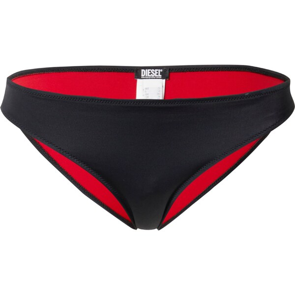 DIESEL Bikinové nohavičky červená / čierna 66036782