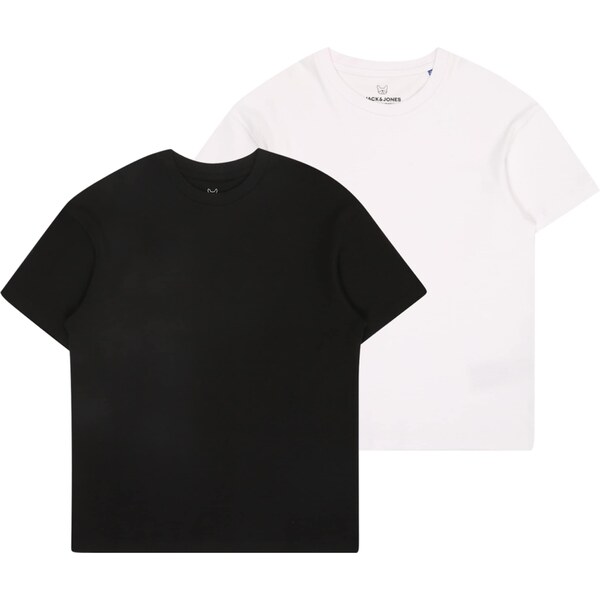 Jack & Jones Junior Tričko JJEURBAN čierna / biela 60869676