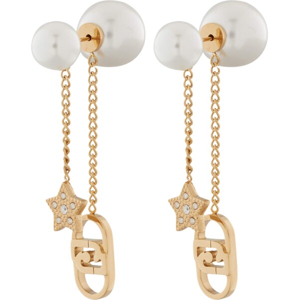 Liu Jo Náušnice zlatá / perlovo biela 60870590