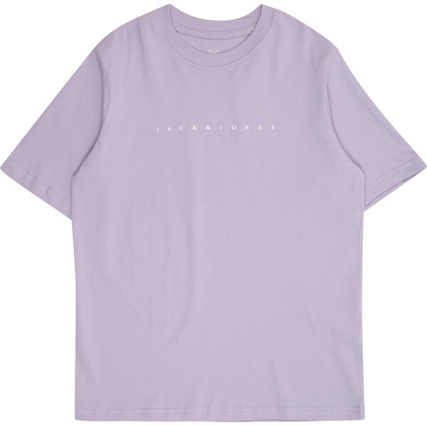 Jack & Jones Junior Tričko JJESTAR levanduľová / biela 60870840