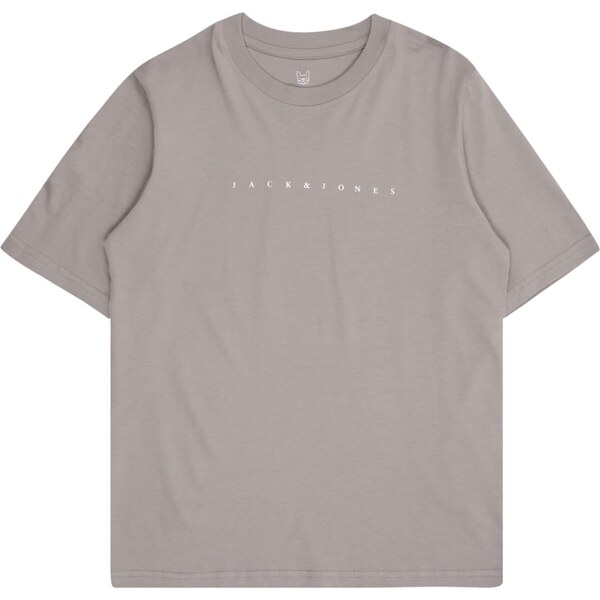 Jack & Jones Junior Tričko JJESTAR tmavosivá / biela 60871846