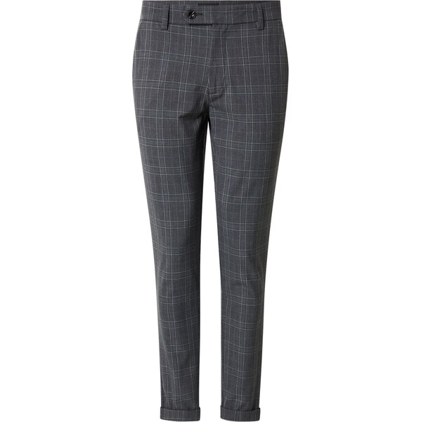 JACK & JONES Chino nohavice JPSTMARCO JJCONNOR svetlosivá / tmavosivá 60868676