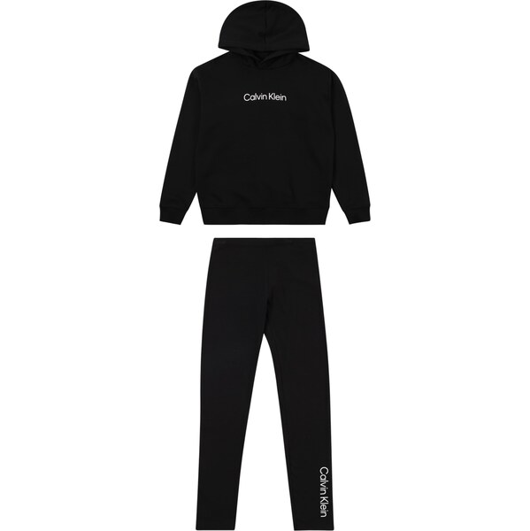 Calvin Klein Jeans Joggingová súprava čierna / biela 61226359