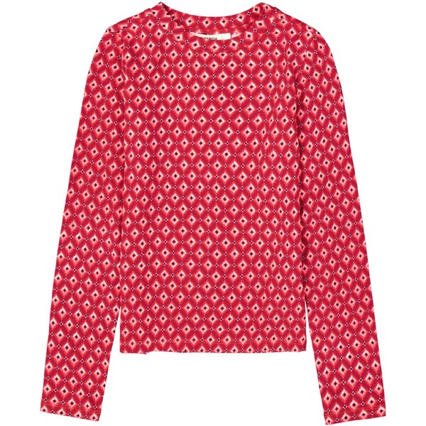 GARCIA Tričko červená / červeno-fialová / čierna / biela 60871475