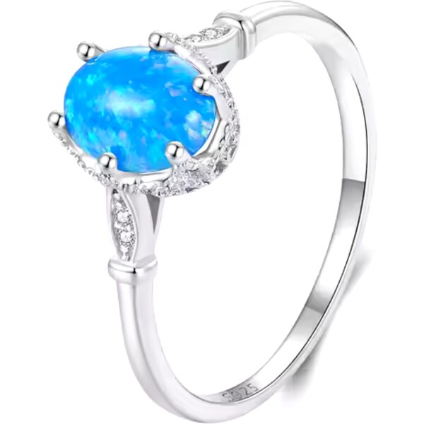 Olivie Strieborný prsteň MALEDIVY 9229 60826241