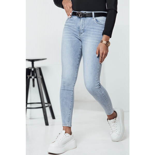 BASIC Svetlomodré dámske džínsy FITTYCHIC UY2315 60680040