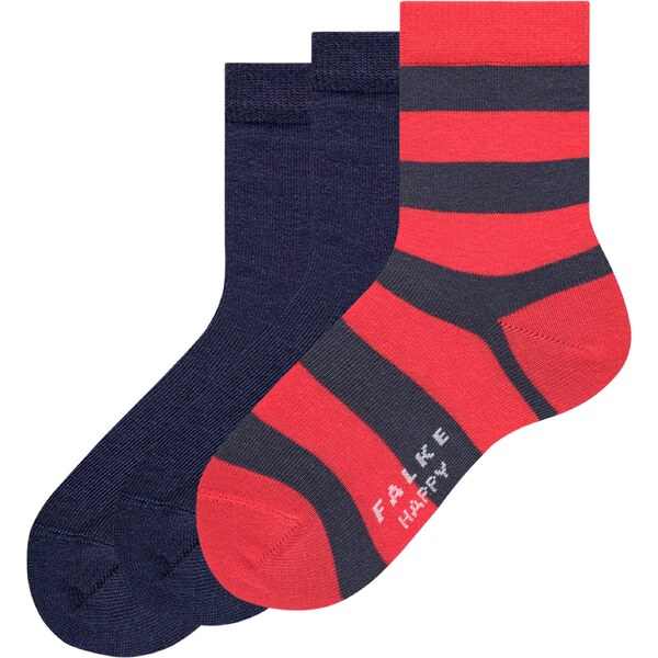 FALKE Ponožky námornícka modrá / červená 60869742
