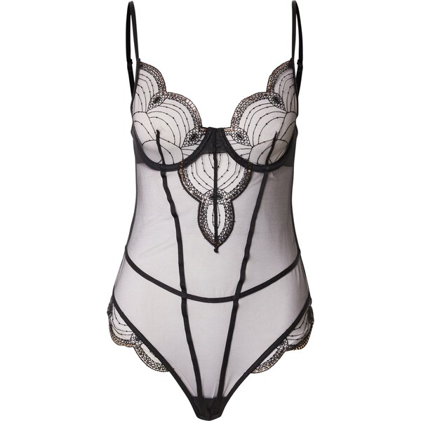 Hunkemöller Body Ruby čierna 61589539