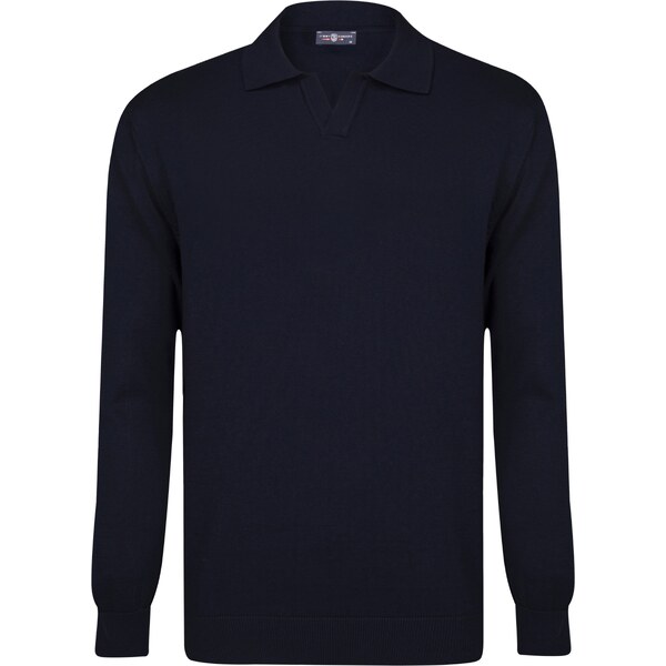 Jimmy Sanders Sveter námornícka modrá 60681332