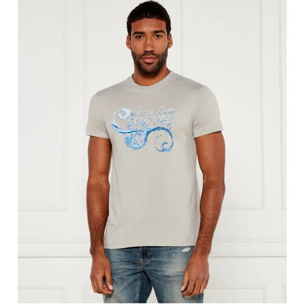 Versace Jeans Couture Tričko Chromo Couture | Slim Fit 60680324